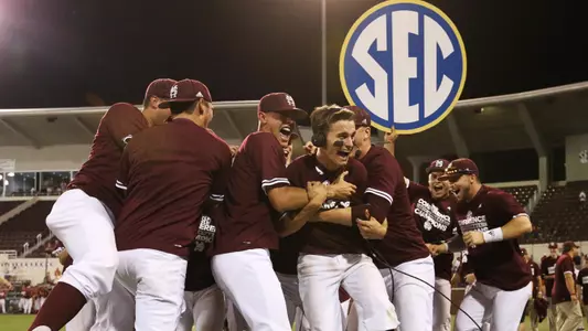 2016 SEC Champions celebration