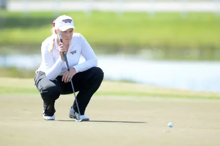 Theron Leads MSU In First Round