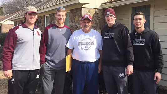 Diamond Dawgs Deliver Season Tickets To Starkville Residents