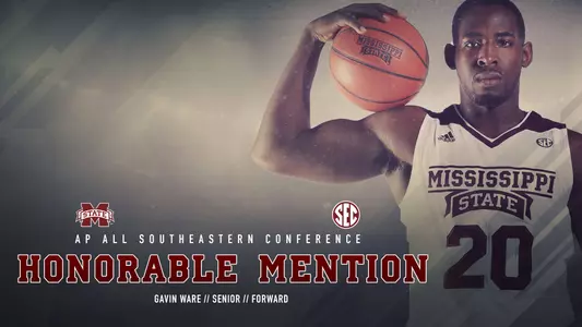 Ware Named AP All-SEC Honorable Mention