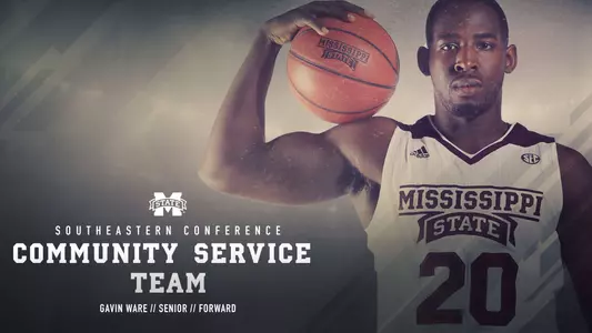 Ware Named To SEC Community Service Team