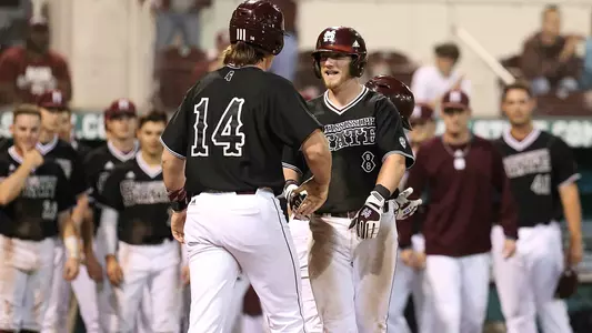 Two Home Runs By Collins Propel MSU To 7-3 Win Versus South Alabama
