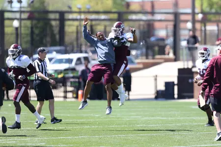 Bryant, Defense Shine In First Spring Football Scrimmage