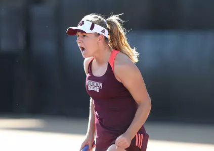 No. 25 MSU Women?s Tennis Ousts No. 42 Ole Miss 5-2 On Senior Day