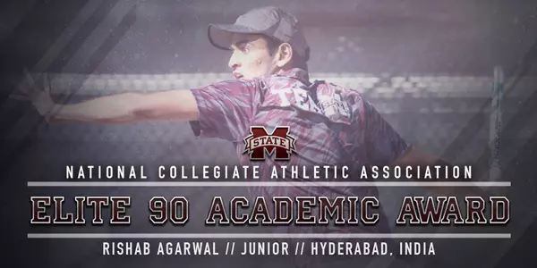 Rishab Agarwal Wins Elite 90 Award For NCAA Division I Men?s Tennis