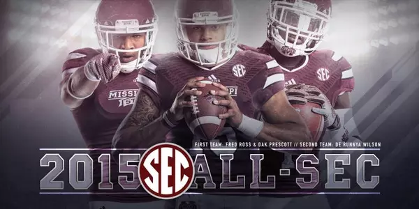 DAK PRESCOTT, FRED ROSS AND DE’RUNNYA WILSON NAMED ALL-SEC