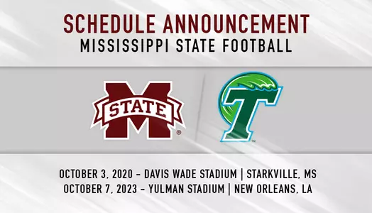 MSU, Tulane Schedule 2020, 2023 Football Series Image