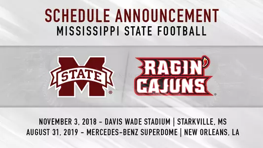 Football Schedule Announcement