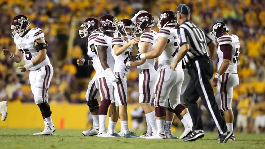 FG celebration at LSU