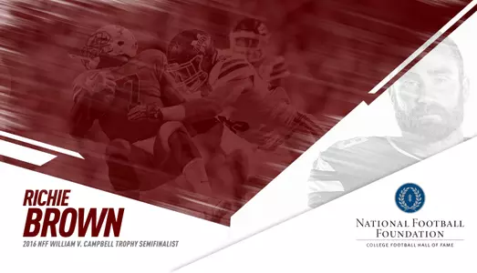 Richie Brown Named Campbell Trophy Semifinalist