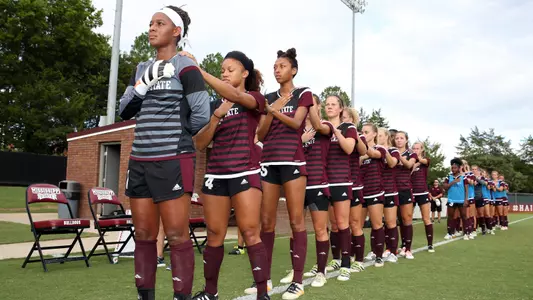 Bulldogs before anthem