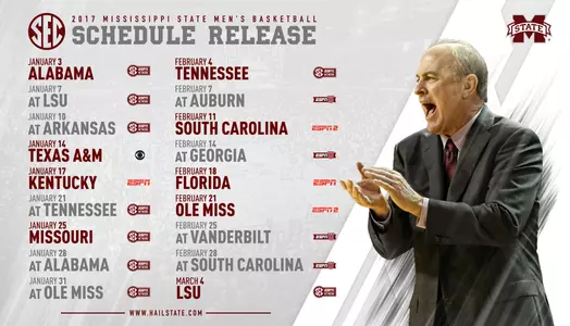 2016-17 SEC Schedule
