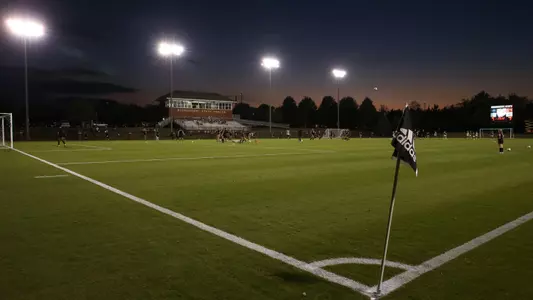 MSU Soccer Field at sunset
