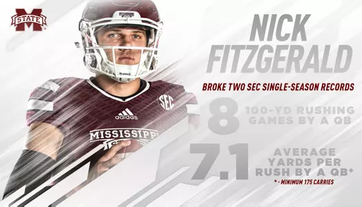 Nick Fitzgerald - SEC Single-Season Records