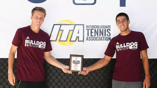 Giovanni Oradini & Strahinja Rakic - 2017 ITA Southern Regional Singles Co-Champions