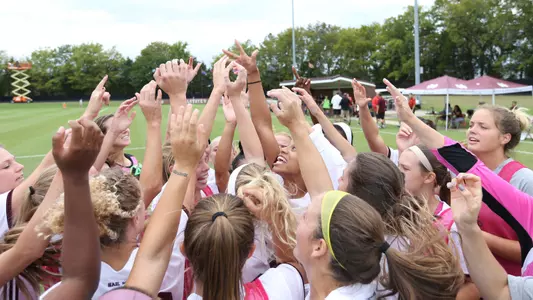 Pregame huddle