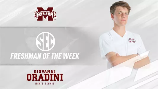 giovanni oradini freshman of the week