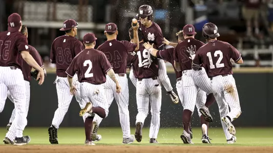 Alabama sweep celebration