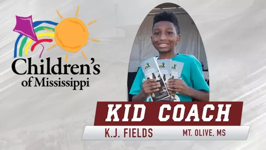 Children's of Mississippi Kid Coach: K.J. Fields