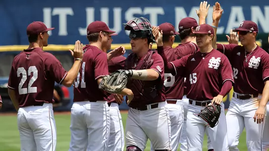 Postgame handshakes - May 24, 2017