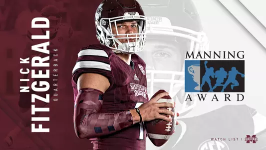 Nick Fitzgerald - 2017 Manning Award Watch List
