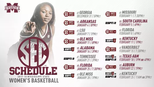WBK SEC Schedule