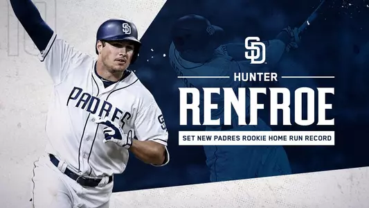 Hunter Renfroe -- Rookie HR record
