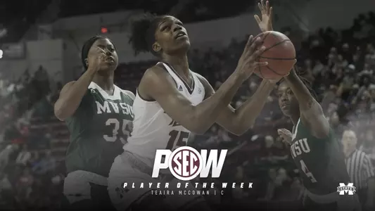 WBK - Teaira McCowan SEC POW 1-2