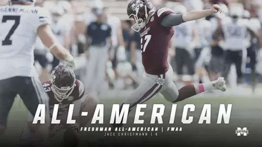 Christmann - Freshman All-American (FWAA)