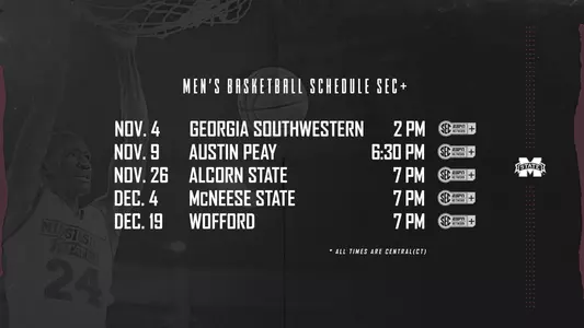 2018-19 MBK SEC + Game Times