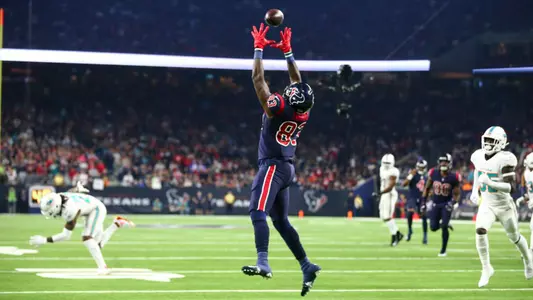 thomas first td catch texans
