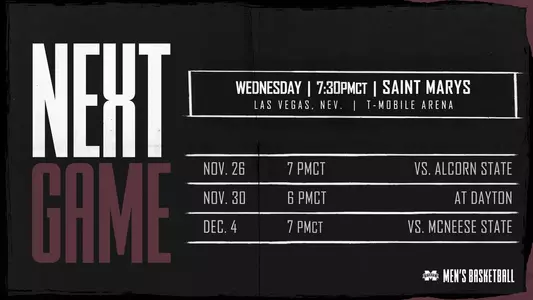 MBK - Saint Mary's Next Game - 18-19