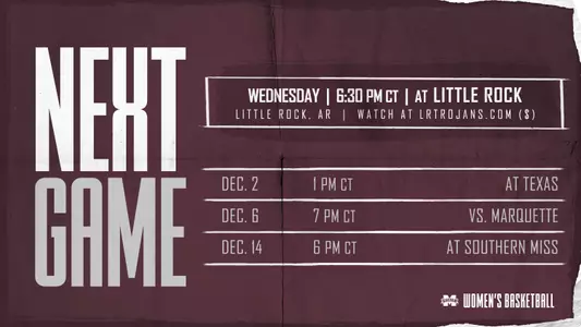 WBK - Little Rock Next Game