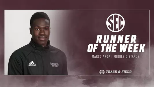 Marco Arop SEC Runner of the Week