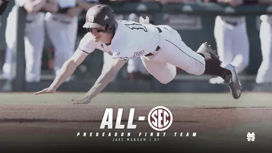 Jake Mangum - First Team Preseason All-SEC