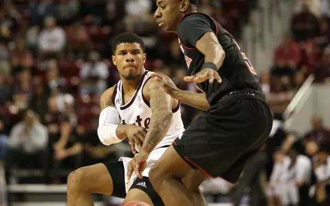 Lamar Peters had a career-high 14 assists against Nebraska on Mar. 14.