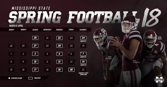 Spring FB Dates