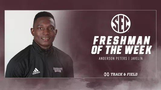 Anderson Peters Freshman of the Week