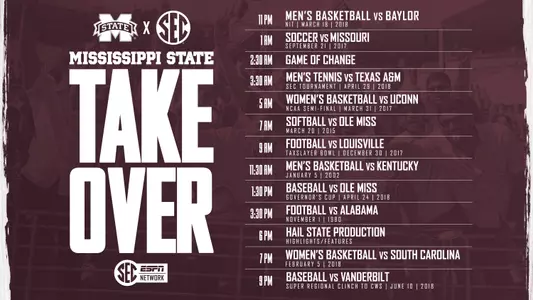 SECN Takeover 2018 Graphic