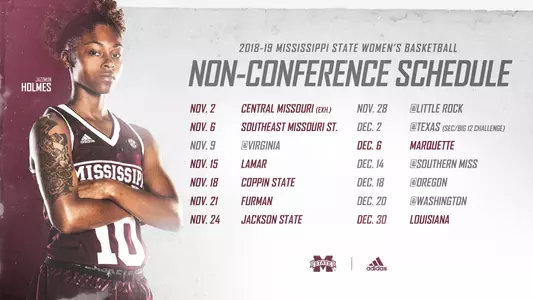 WBK - WBB Non-Conf Schedule 2018-19