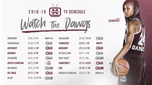 WBK - SEC TV Schedule 2018-19