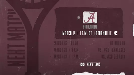 MT Next Match Alabama