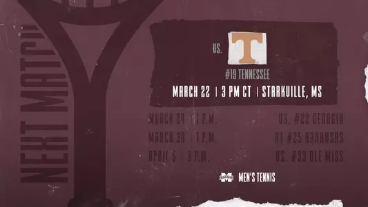 MT Next Match Tennessee