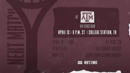 MT Next Match Texas A&M