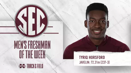 Tyriq Horsford Freshman of the Week