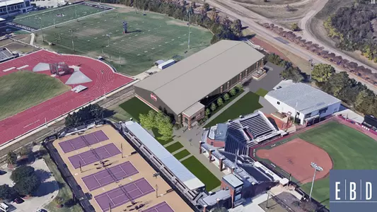 Mississippi State Tennis Pavilion - rendering