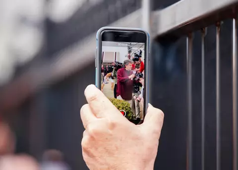 STARKVILLE, MS - JANUARY 09, 2020 - Mike Leach, the new Head Coach of the Mississippi State Bulldogs football team arrives in Starkville, MS. Photo By Aaron Cornia