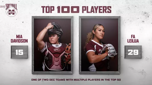 Mia Davidson and Fa Leilua Top 100