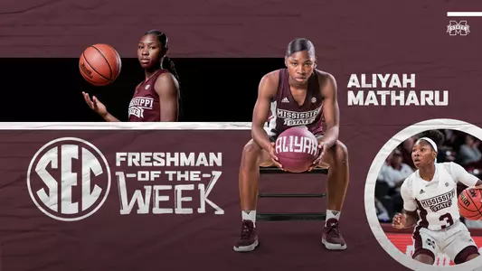 Matharu SEC Freshman of the Week Graphic