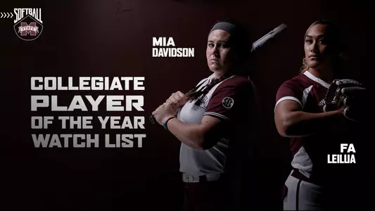 Player of the Year Watch List Mia Davidson and Fa Leilua